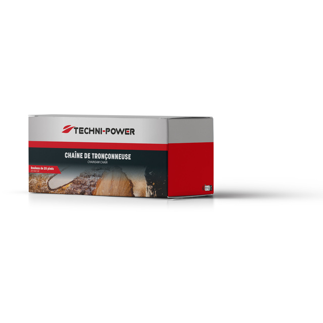 Chaine Tronconneuse 25 Pieds 3/8 PRO .050" Techni-power référence fournisseur 21302045